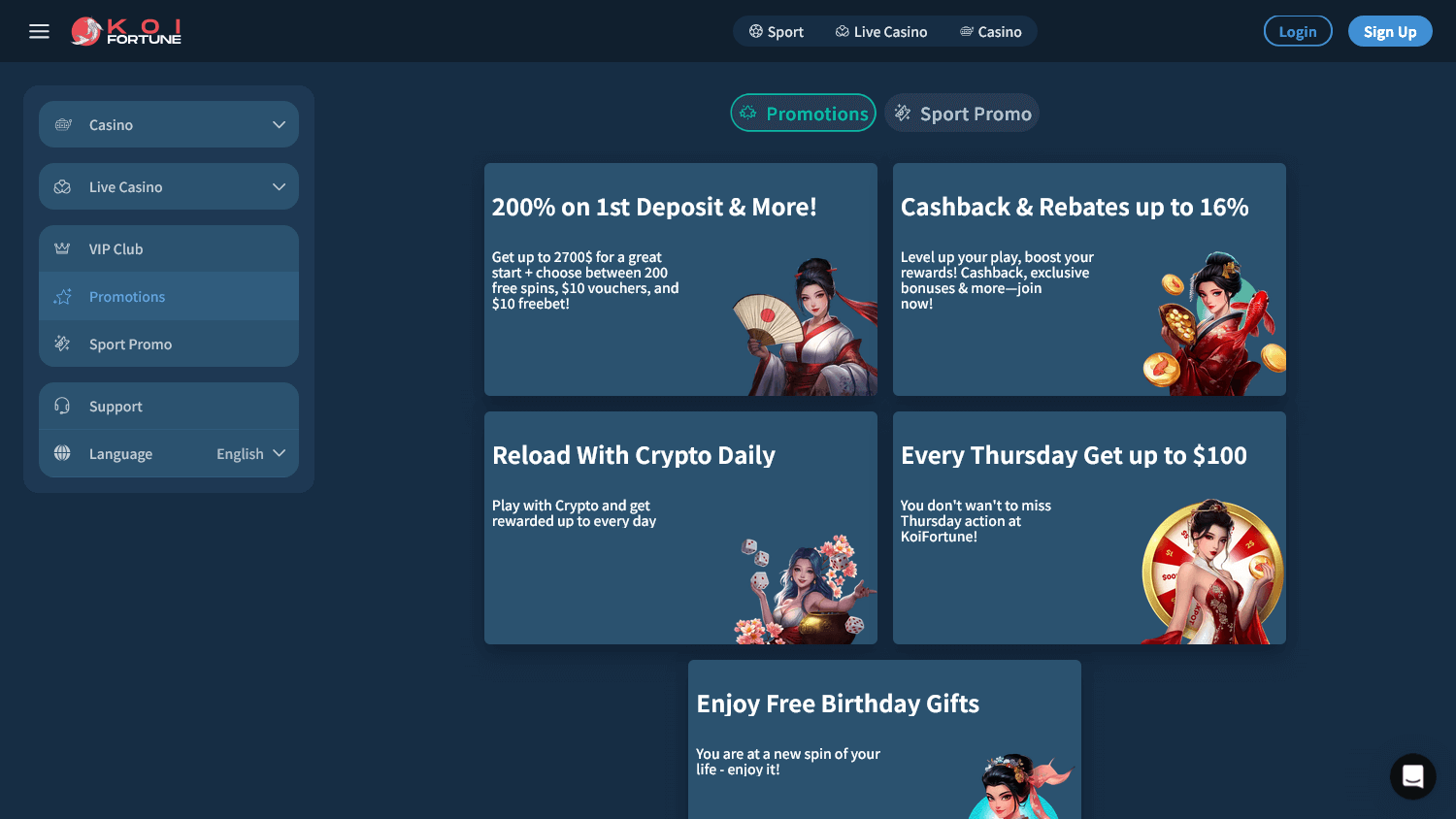 KoiFortune Casino Dive into a World of Excitement and Rewards