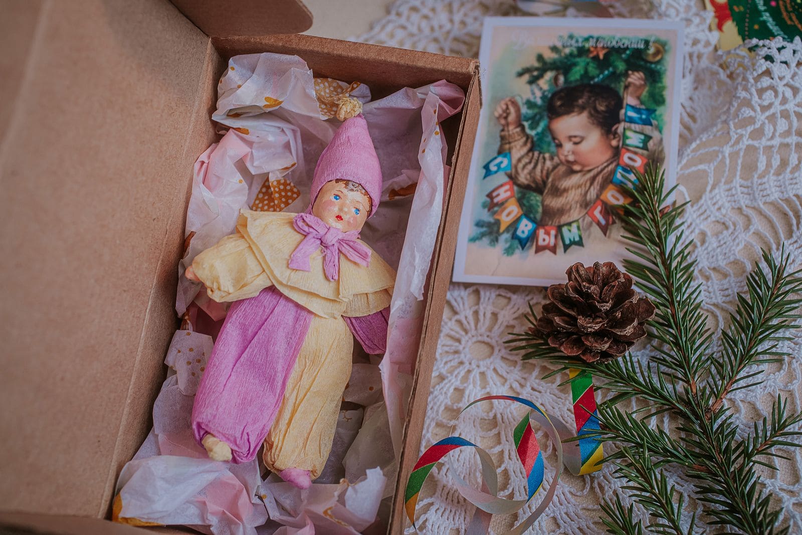 Купить елочные игрушки из ваты волшебство и уют для вашего праздника