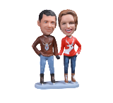 Фигурка по фото | Подарок парам «На коньках» - фото 1