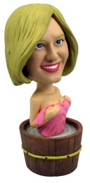 Статуэтка по фото | Подарок «Девушка в бане» - фото 1