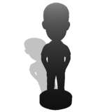 Статуэтка эксклюзивный подарок по фото — 1 человек - фото 1