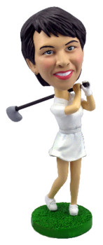 Статуэтка по фото | Подарок гольфистке «Точный удар» - фото 1