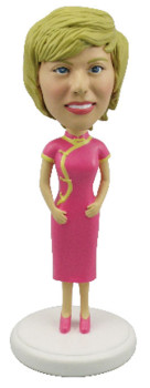 Статуэтка подарок маме по фото | «Стильная в розовом» - фото 1