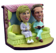 Статуэтка по фото подарок родителям «На Диване» - фото 1