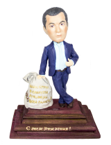 Подарок руководителю на память по фото «Золотой босс» - фото 1