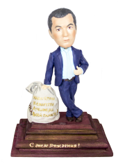 Подарок руководителю на память по фото «Золотой босс» - фото 1