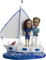 Подарок яхтсмену — моряку по фото | «Свобода для яхтсмена — как луна для волка» 45 см - фото 1