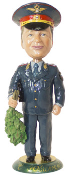 Подарок генералу | Статуэтка по фото «День рождение на все 100%» - фото 1