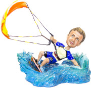 Подарок кайтсерферу | Статуэтка по фото - фото 1