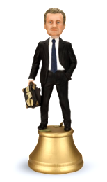 Статуэтка подарок банкиру по фото 30см «Важная личность» - фото 1