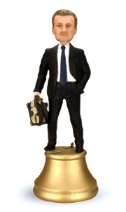 Статуэтка подарок банкиру по фото 30см «Важная личность» - фото 1