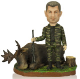 Купить подарок охотнику на день рождения по фото «Крутой трофей» - фото 1