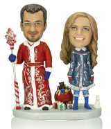 Подарить снегурочка и дед мороз по фотографиям «Морозная парочка» - фото 1